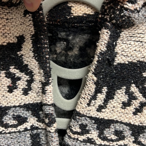 Peruvian Huancayo Alpaca Wool Knitted Cardigan Button Down Jacket Size Small - Picture 11 of 15